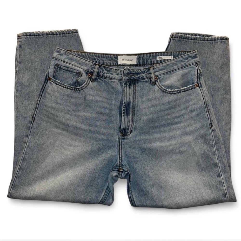 Dear John Jodi Super High Rise Straight Leg Jeans